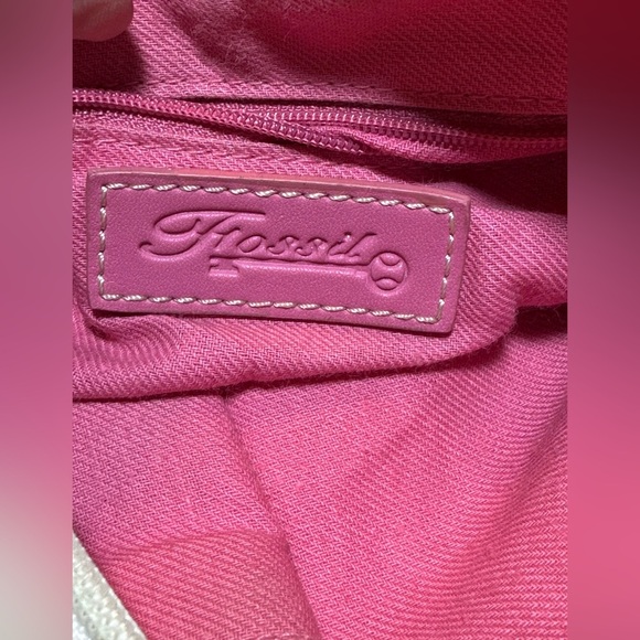 Fossil 1990’s Baguette Floral Print Purse - Picture 6 of 7